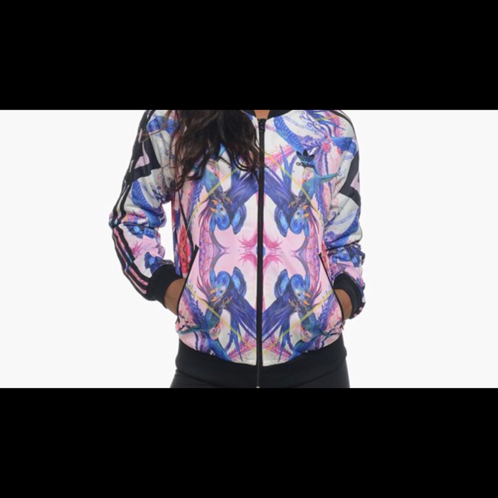 Adidas rare florera jacket in XS